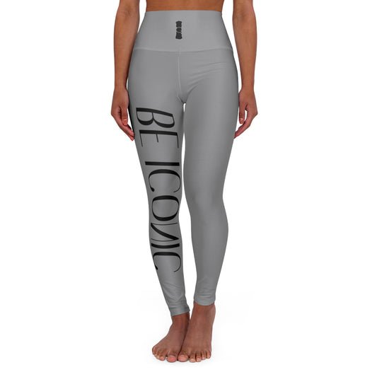 Iconic Streetwear Leggings- Grey