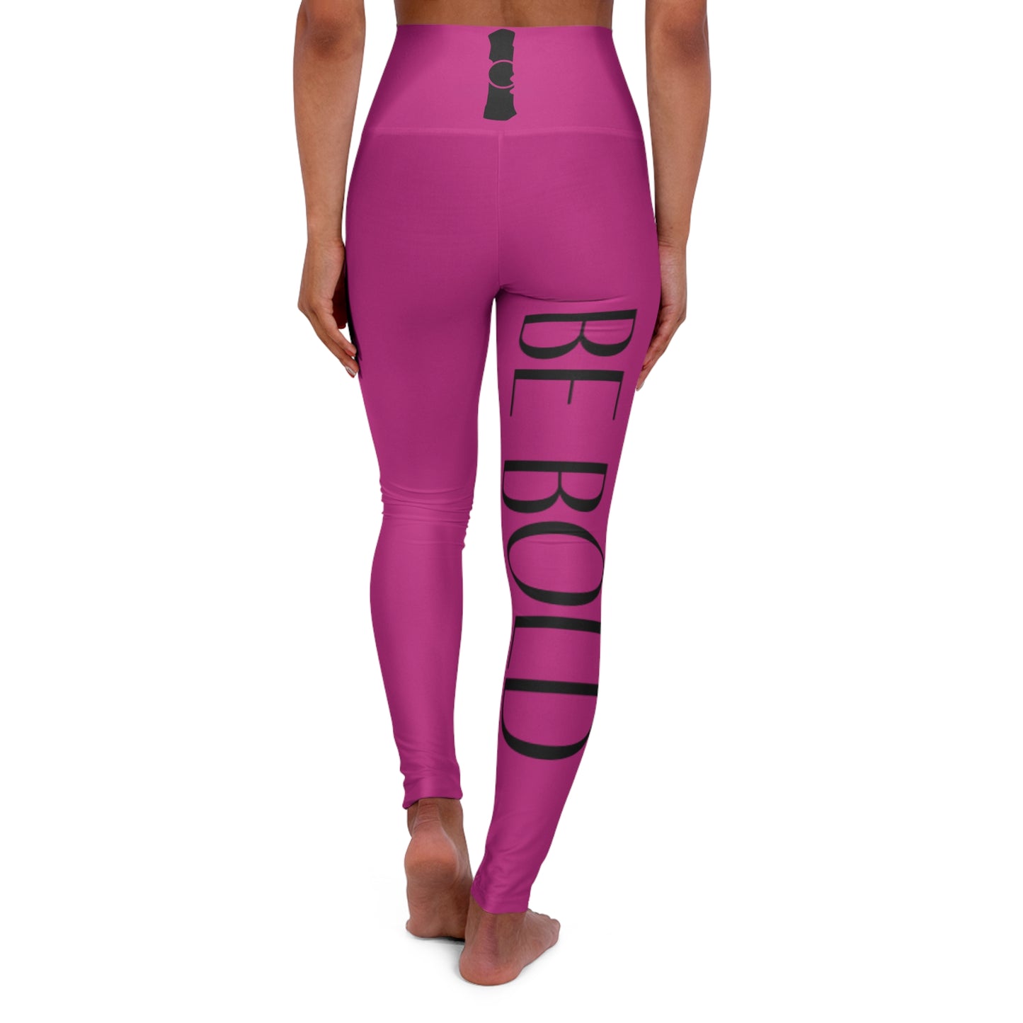 Iconic Streetwear Leggings- Dark Pink