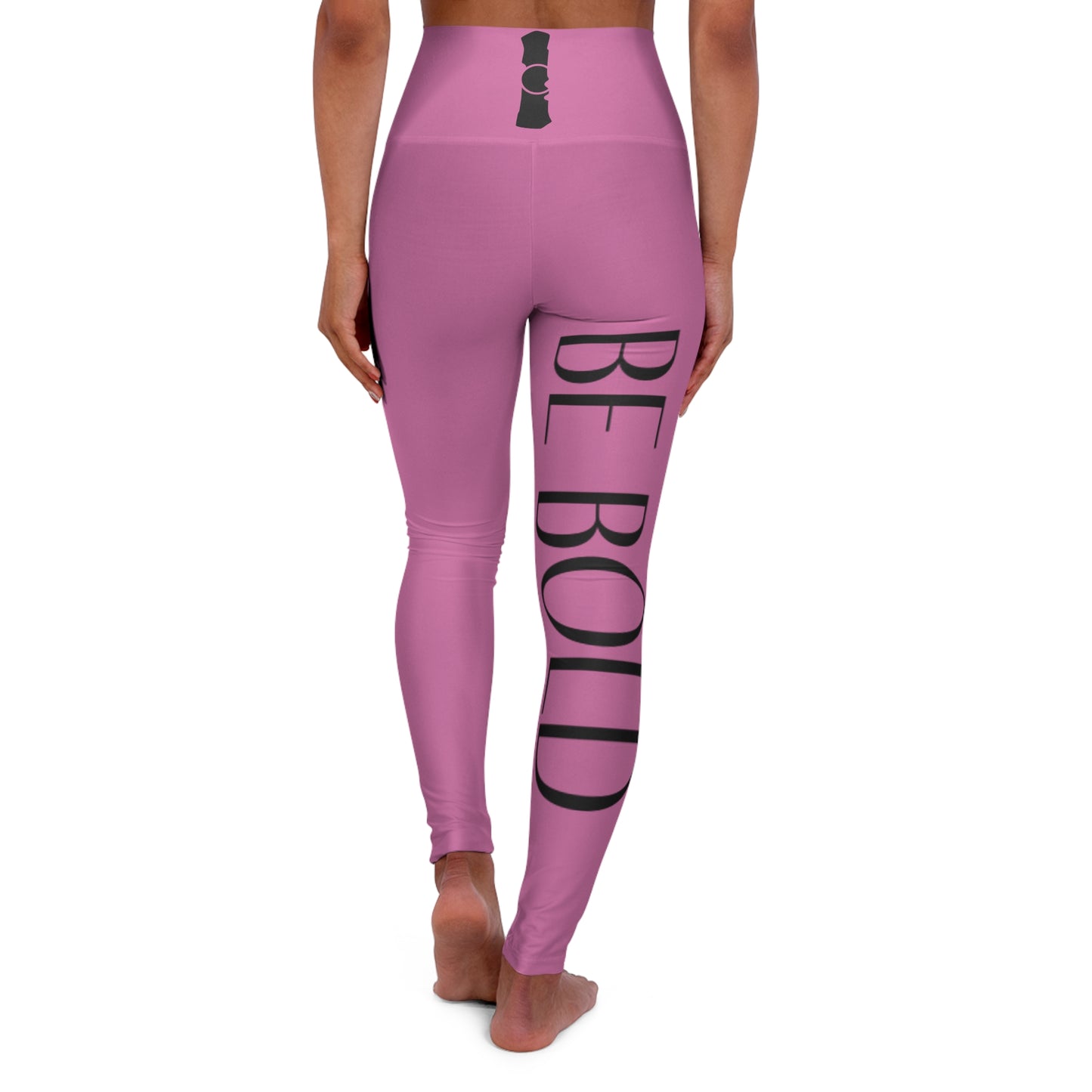 Iconic Streetwear Leggings- Light Pink