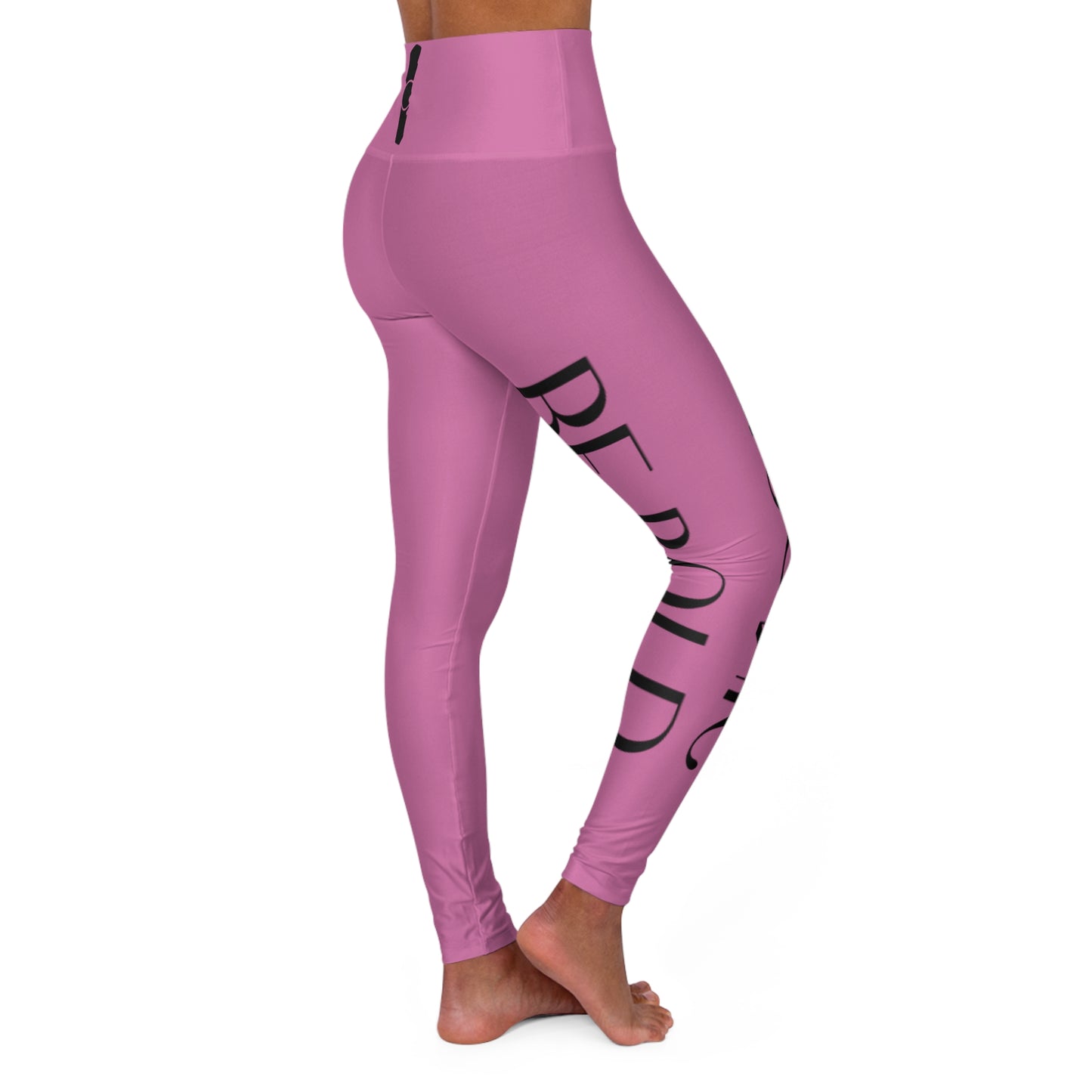 Iconic Streetwear Leggings- Light Pink