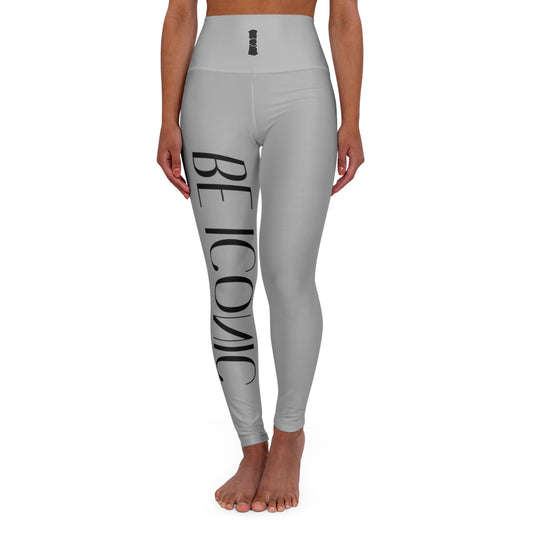 Iconic Streetwear  Leggings- Light Grey