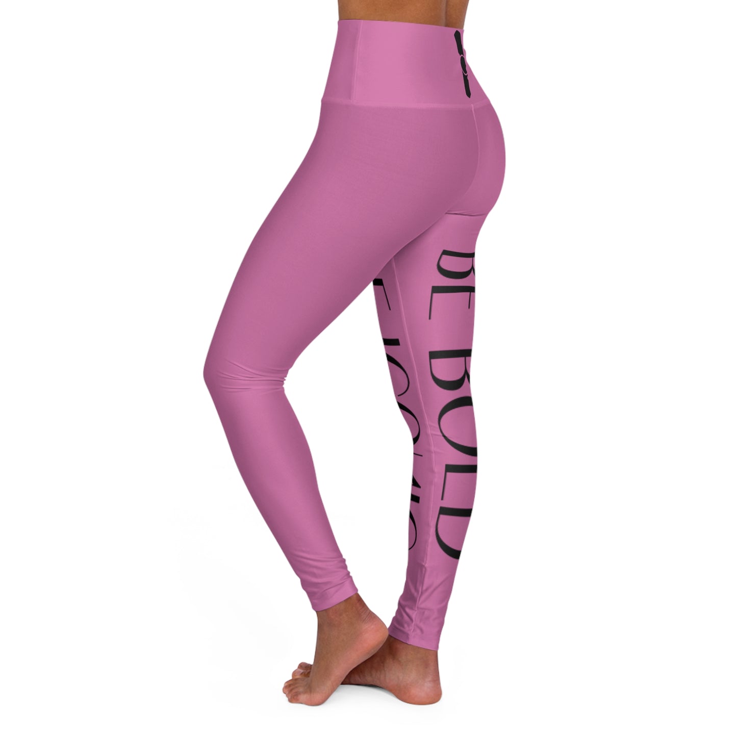 Iconic Streetwear Leggings- Light Pink